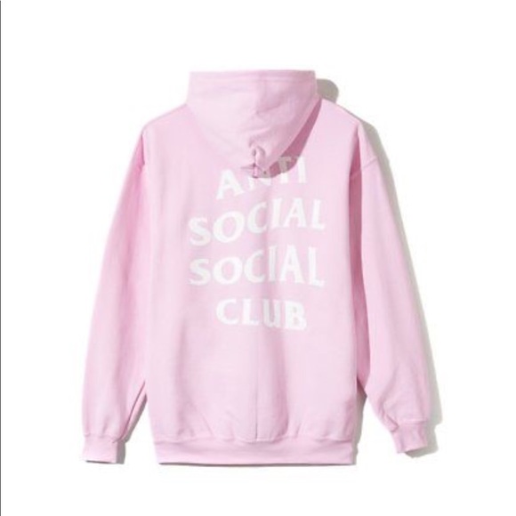 Anti Social Social Club Shirts Antisocial Social Club Pink Know You Better Hoodie Poshmark antisocial social club pink know you better hoodie